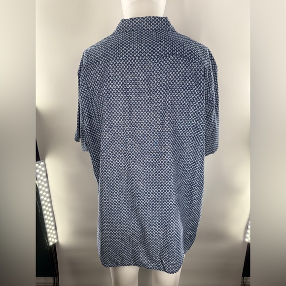 EUC Treasure & Bond Geometric Print Camp Shirt - Picture 6 of 8